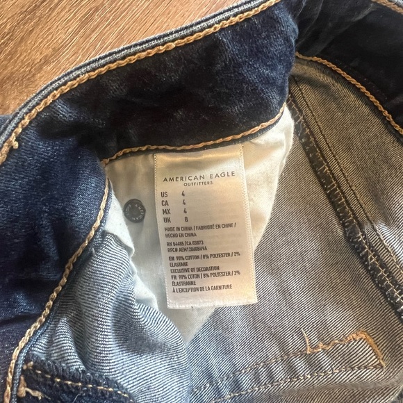 American Eagle womens MIDI jean shorts - Picture 6 of 6